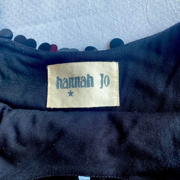 Hannah Jo With A Large Sequence Midi Dress - Picture 10 of 10